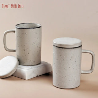 Ella Mug With Lid | Grey