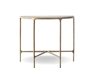 Cornelia Console Table - Forged Brass