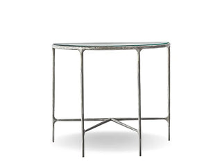 Vesta Console Table - Forged Pewter