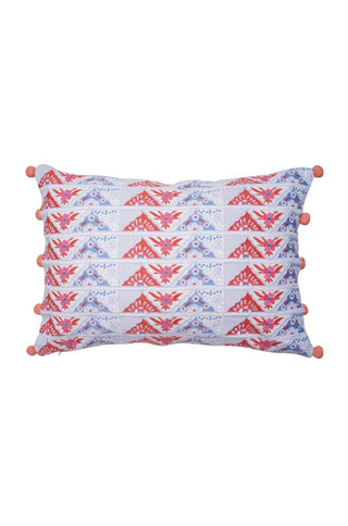 Mimo Blue Urban Weave Cushion Cover- 12"x 18"