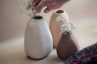 Trio Ceramic Vase Set