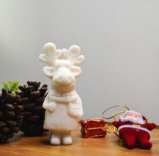 Christmas Reindeer Candle