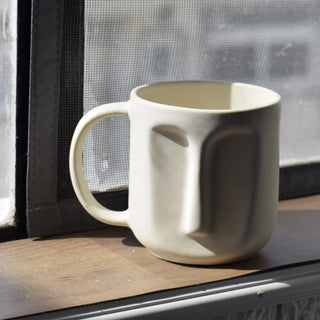 Abstract Coffee Mug – White