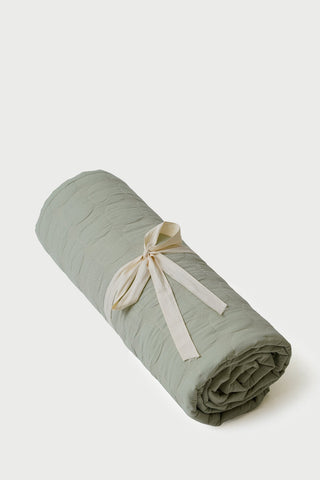 Zen Sage Quilted Bedding Set