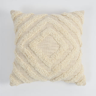 White Diamond Cushion Cover