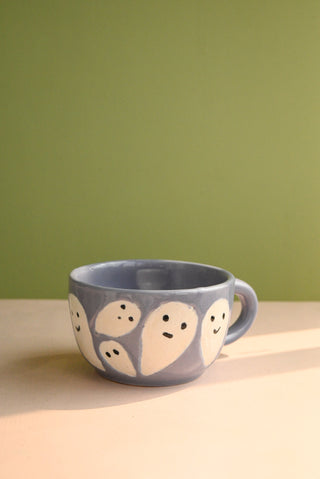 Lavender Ghost Ceramic Mug