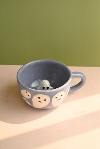 Lavender Ghost Ceramic Mug