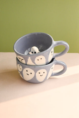 Lavender Ghost Ceramic Mug