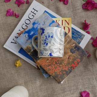 Decoupage Mug | Blue The confetti tree