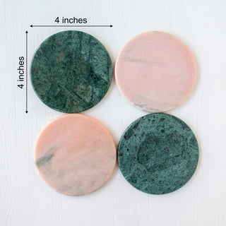 Di-Colored Coasters ( Set of 4)