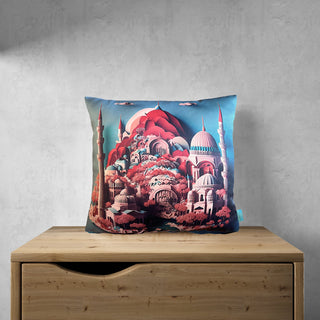 Dilli Scenes Cushion Covers