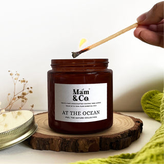 At the Ocean Coconut Wax Botanical Candle