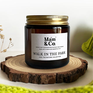 Walk in the Park Coconut Wax Botanical Candle