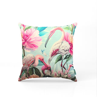 FLOWER & FLAMINGO Set of 5 Cushion Covers