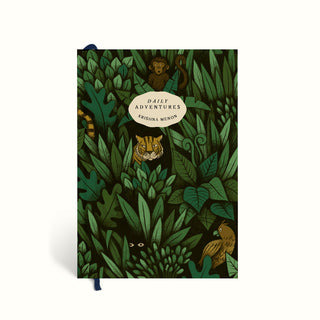 Jungle Notebook, Plain Notebook, Ruled Notebook, Dotted Notebook, Bullet Journal, Tiger Notebook, Personalised Notebook, Monkey Notebook, Jungle theme