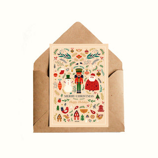 Nutcracker Christmas Card