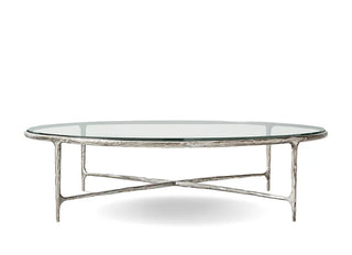 Gaia Coffee Table - Forged Pewter