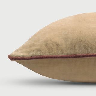 Glow Sandstone Velvet Cushion Cover