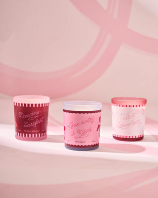 Whimsical Poodle Scented Candles – Set of 3