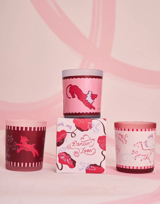 Whimsical Poodle Scented Candles – Set of 3