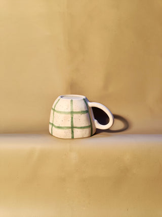 Stoneware Pinch-Me Handmade Matte Cup
