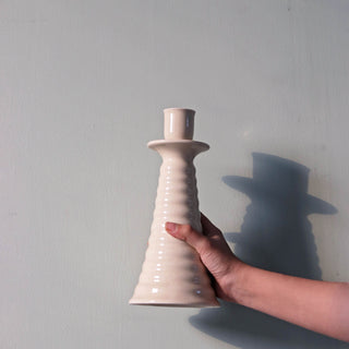 Ceramic Coil Candle Holder