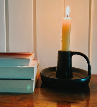 Serenity Candle Stand – Black