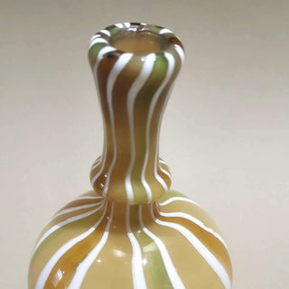 Murano Glass Style Vase- Earthy Hues