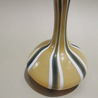 Murano Glass Style Vase- Earthy Hues