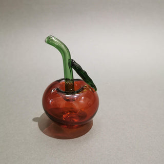 Murano Glass Style Decoration- Cherry Apples