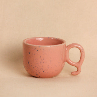 Pink Speckled Mug