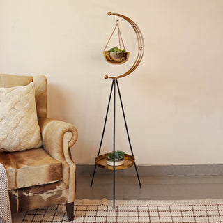 muun tripod planter - Black and Gold