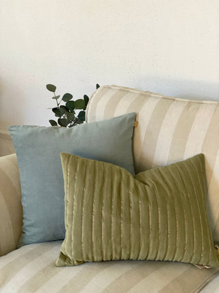 Eden Striped Fern Cushion Cover