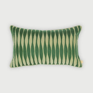 Ripple Eucalyptus Oblong Cushion Cover