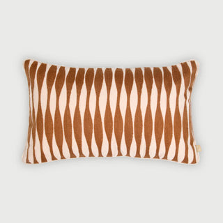 Ripple Spice Oblong Cushion Cover