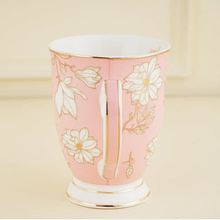 TDT Exclusive Le Fleur Pastel Pink New Bone China Mug