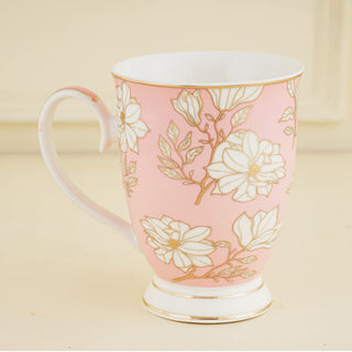 TDT Exclusive Le Fleur Pastel Pink New Bone China Mug