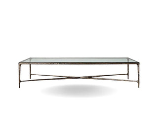 Marcus Coffee Table - Forged Bronze