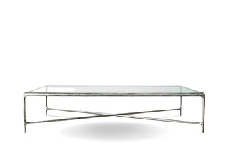 Marcus Coffee Table - Forged Pewter