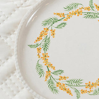 Mimosa Wreath Snack Plate