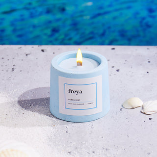 Mini Ocean Mist Concrete Candle