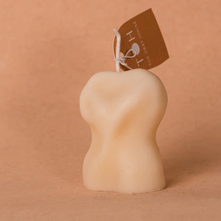Organic Figurine Pillar Candle