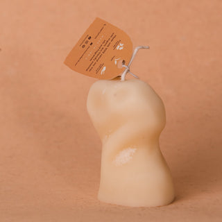 Organic Figurine Pillar Candle
