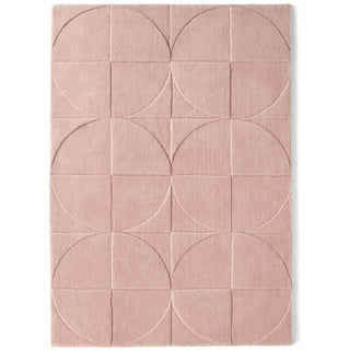 Round Square Rug - Blush Pink