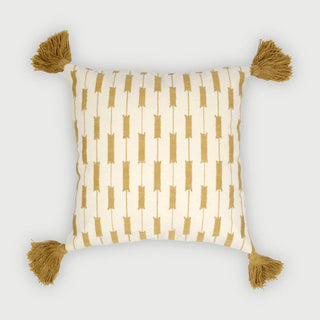 Iris Ochre Cushion Cover