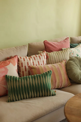 Iris Spice Cushion Cover