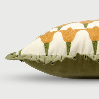 Tulip Peach Oblong Cushion Cover