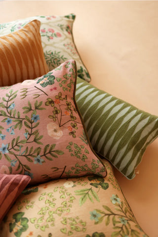 Ripple Fern Oblong Cushion Cover