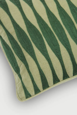 Ripple Eucalyptus Oblong Cushion Cover