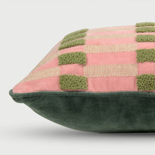 Pine Rose Oblong Cushion Cover
